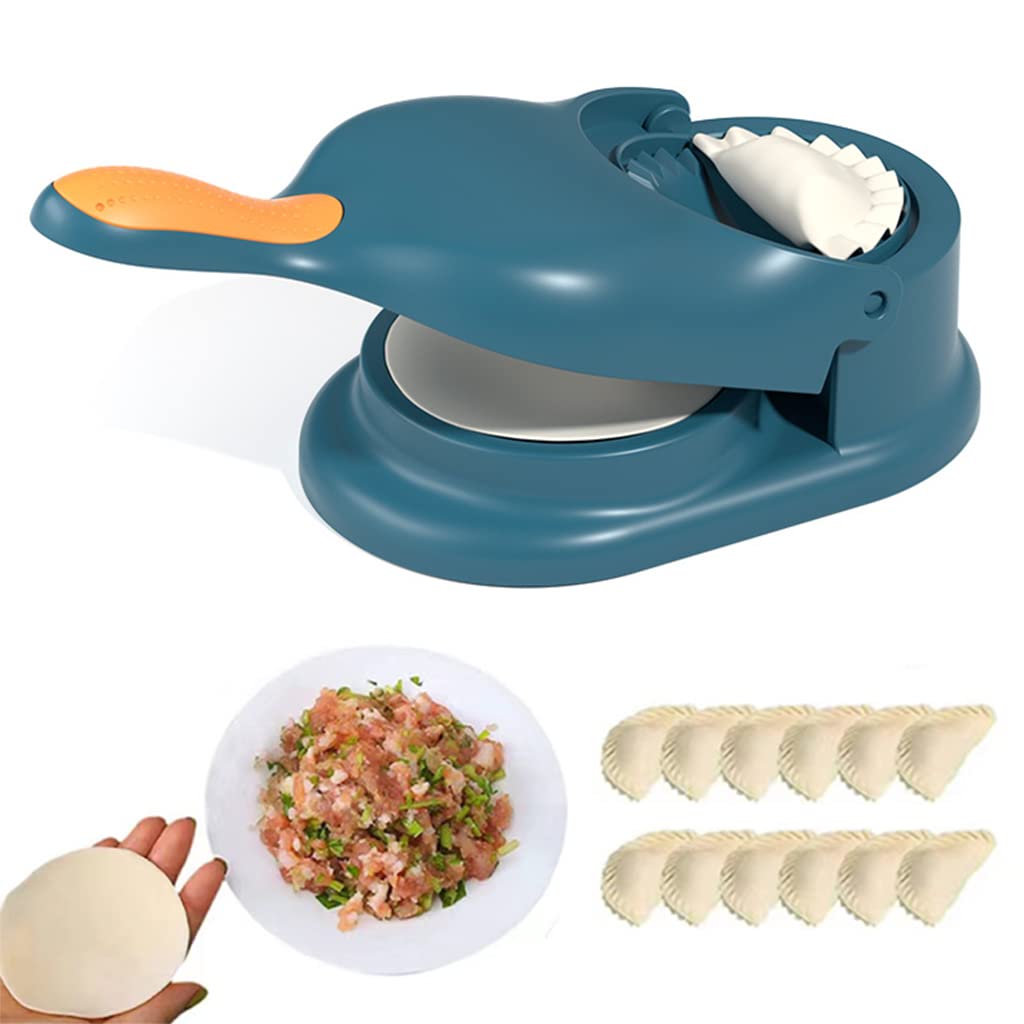 HASTHIP Dumpling Maker Machine, 2 in 1 Dumpling Mould, Dumpling Skin Press Mould DIY Kitchen Tool, Manual Dumpling Press Maker HASTHIP Dumpling Maker Machine, 2 in 1 Dumpling Mould, Dumpling Skin Press Mould DIY Kitchen Tool, Manual Dumpling Press Maker